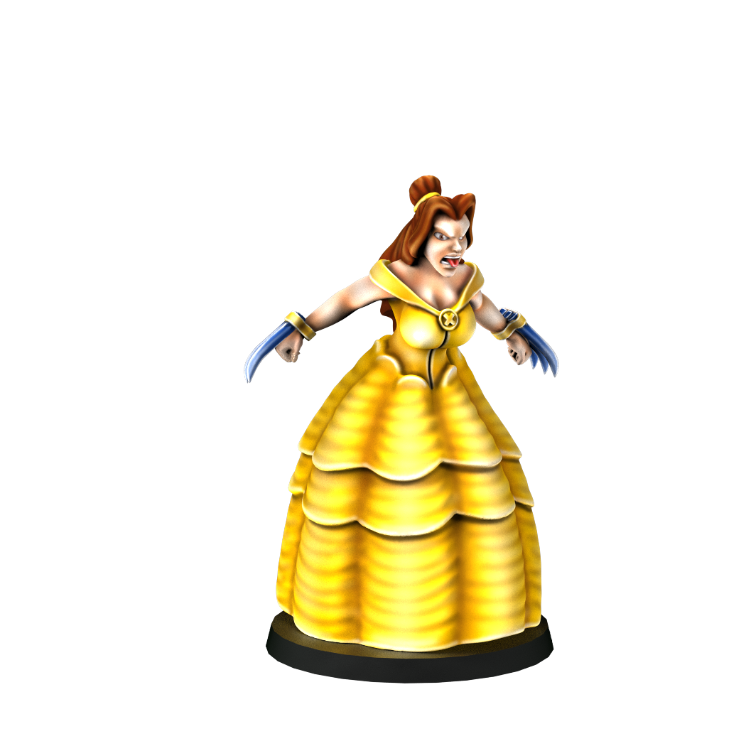 Belle color Crosslances Miniatures by OnlyGames.co