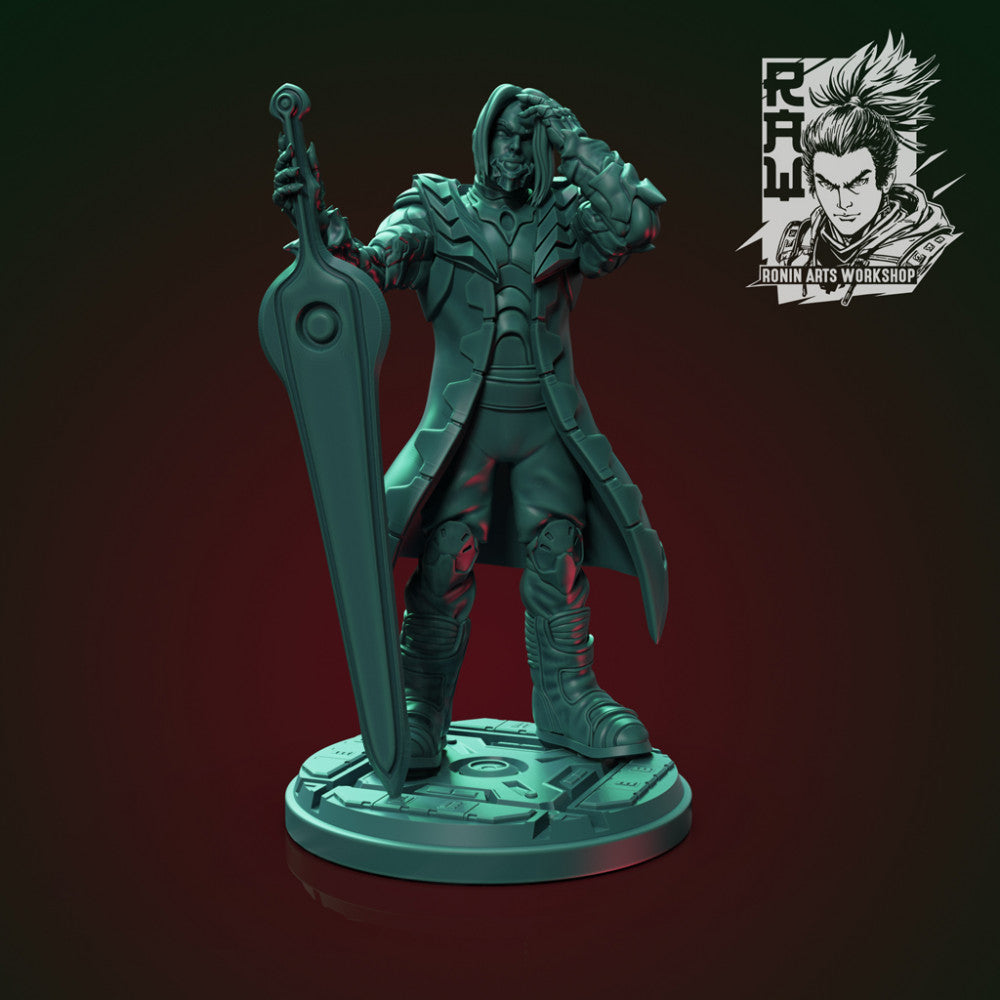 Stinger Renard - Cyberpunk Street Samurai - Ronin Arts Workshop