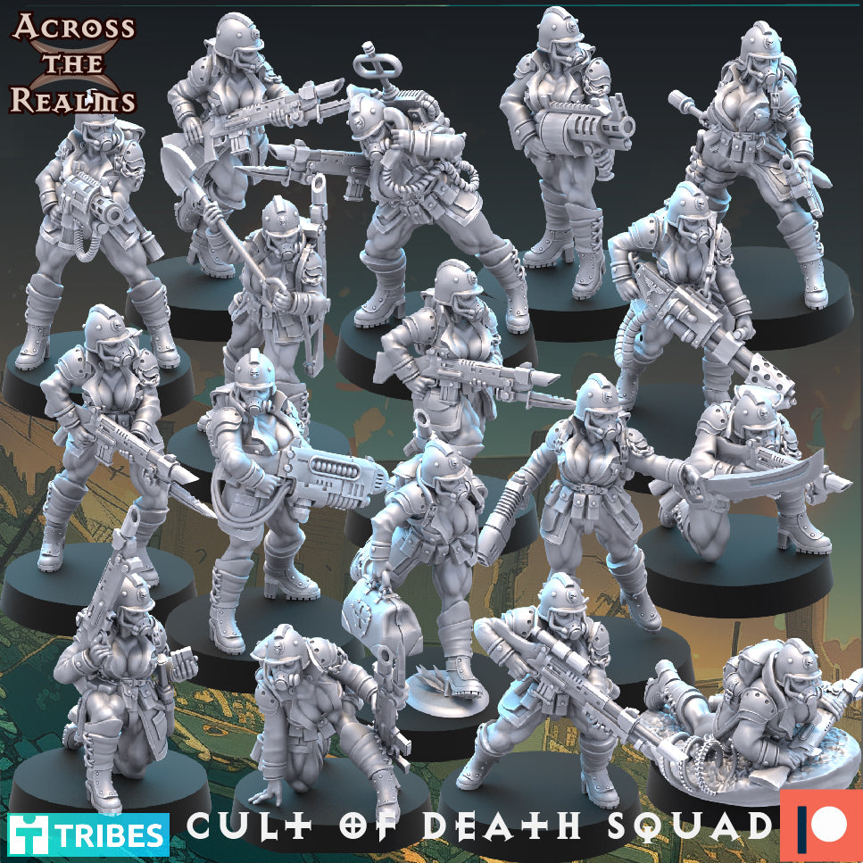 Cult of Death Squad - Across the Realms - Miniatures by Only-Games.co