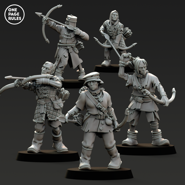 Vampiric Drained Archers (5 Model) - Only-Games