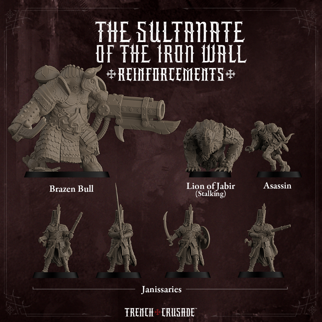 Trench Crusade - Iron Sultanate Reinforcements - Factory Fortress Inc