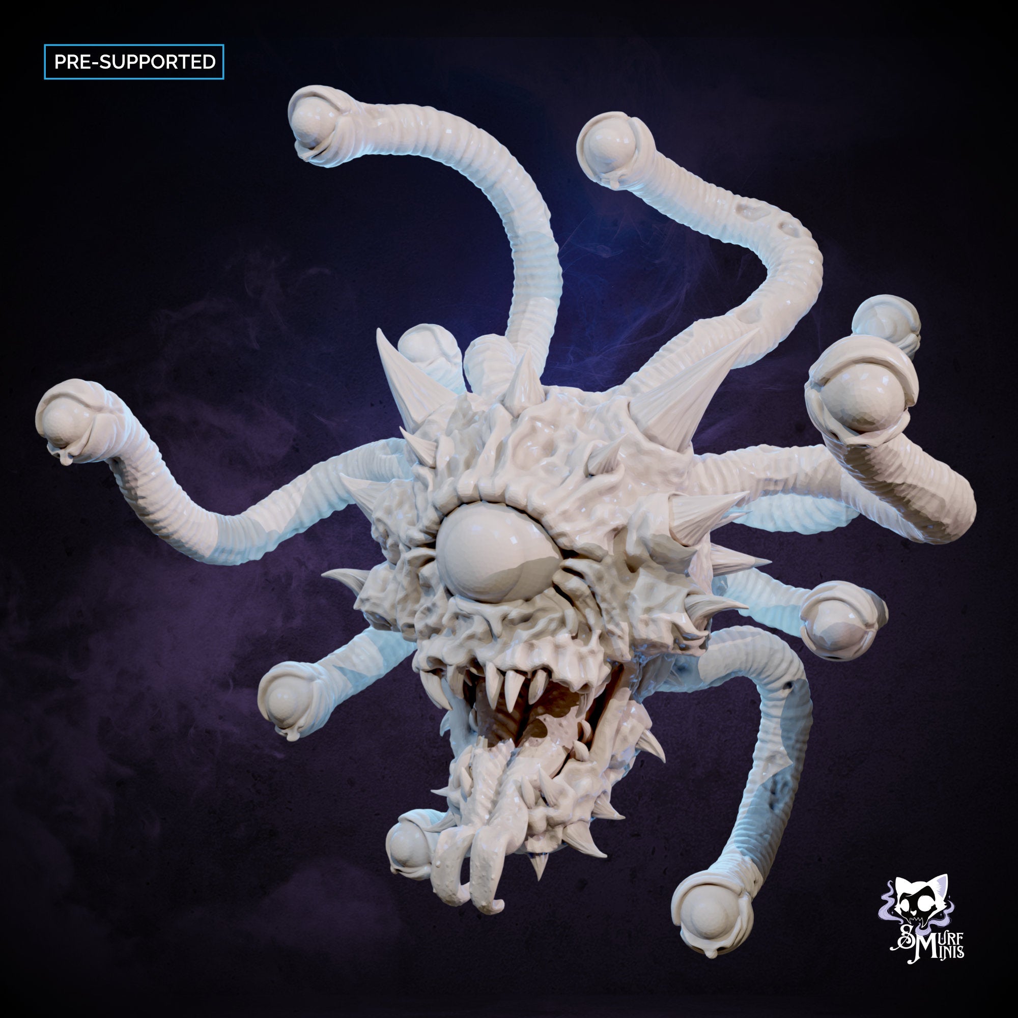 Zombie Beholder - Smurf Arts and Crafts - Miniatures by Only-Games.co