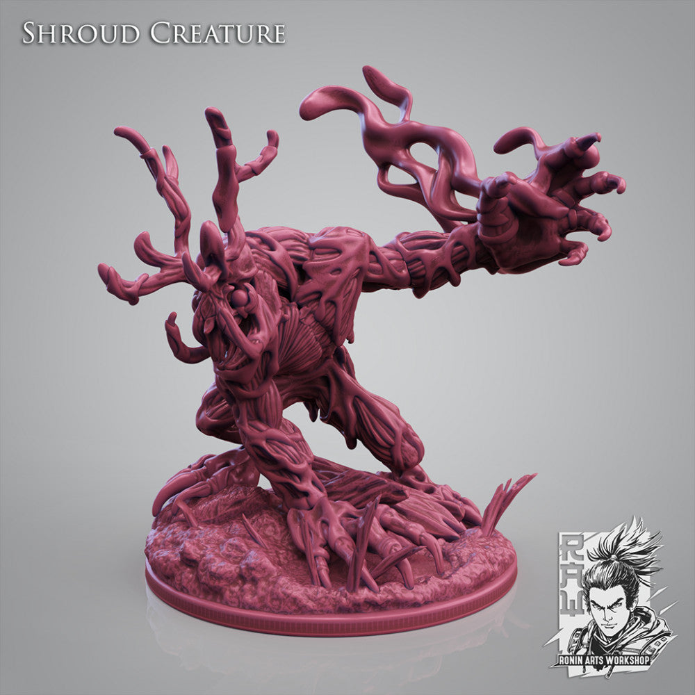 mountain monsters the shadow creature Shroud Creature - Shadow Monster - Ronin Arts Workshop