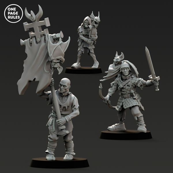 Vampiric Drained Archers (3 Model) - Only-Games