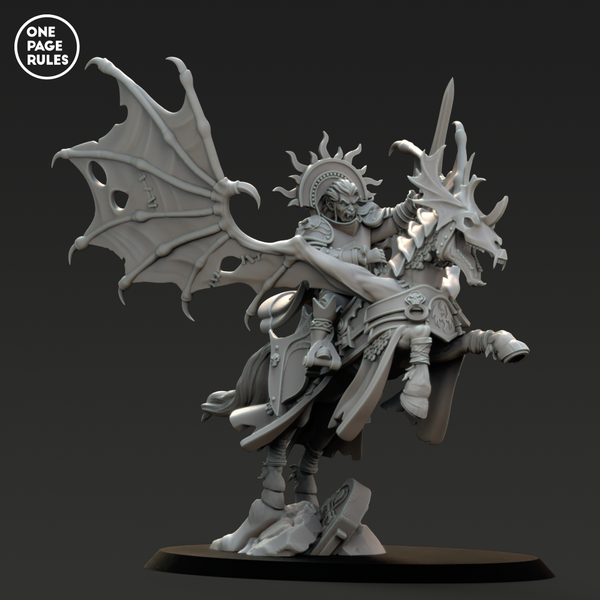 Vampiric Lord on Winged Steed (1 Model) - Only-Games