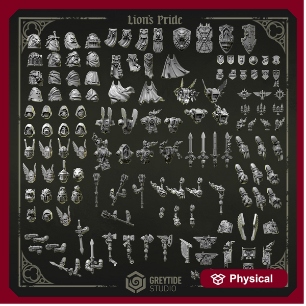 Lion´s Pride space warriors upgrade kit