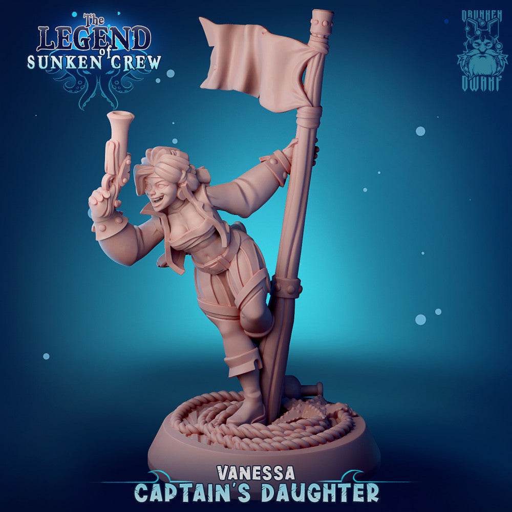 Vanessa - DrunkenDwarf - Miniatures by Only-Games.co