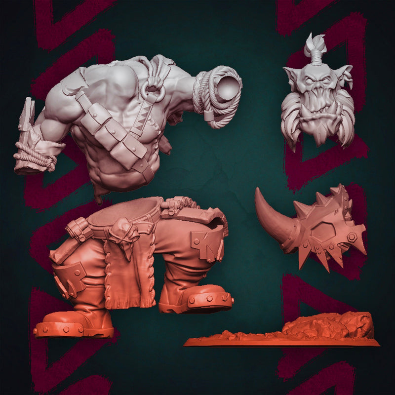 Modular Orc Monster Hunters x5 - Kit A (Lad Size) - Only-Games