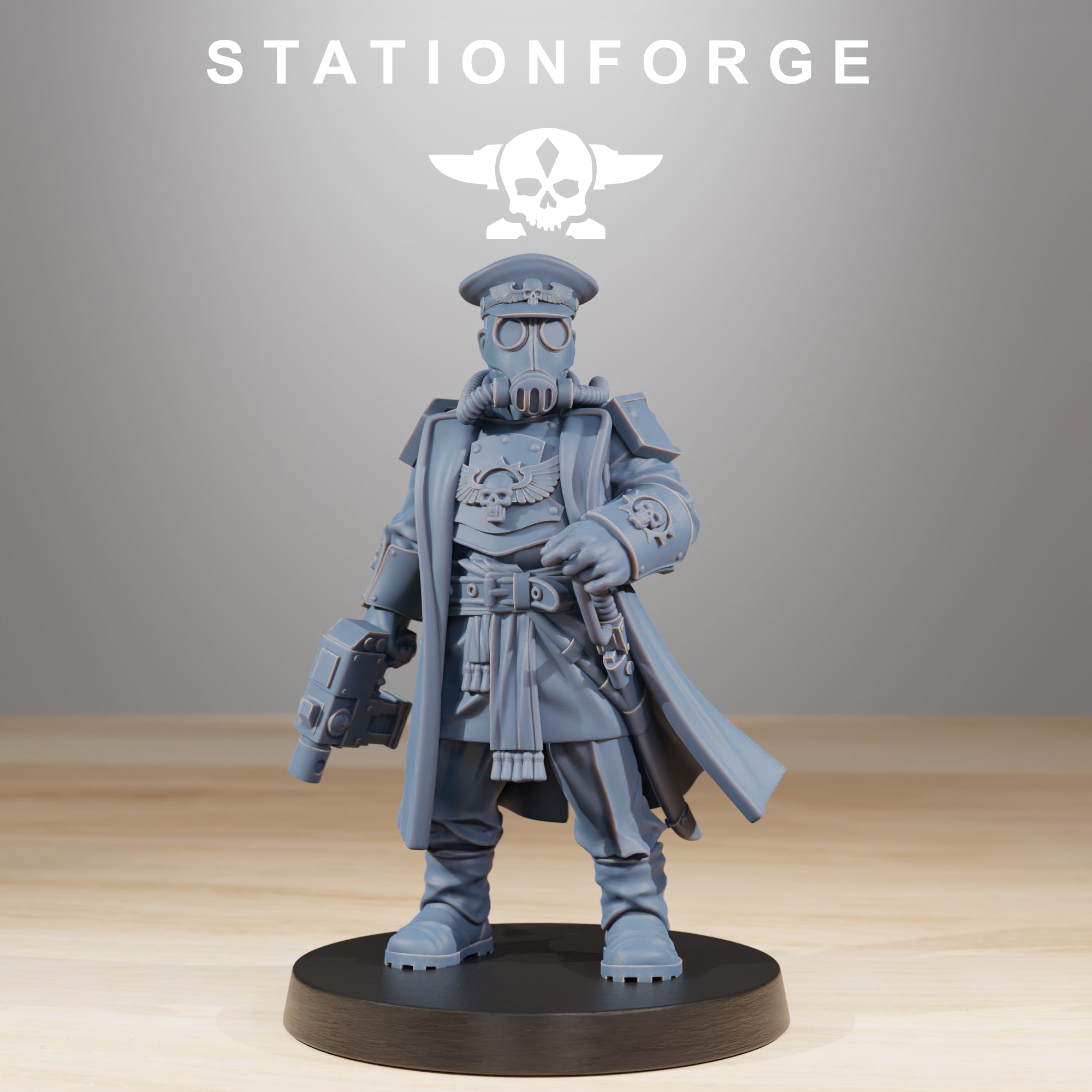 GrimGuard Commander - StationForge - Miniatures by Only-Games.co
