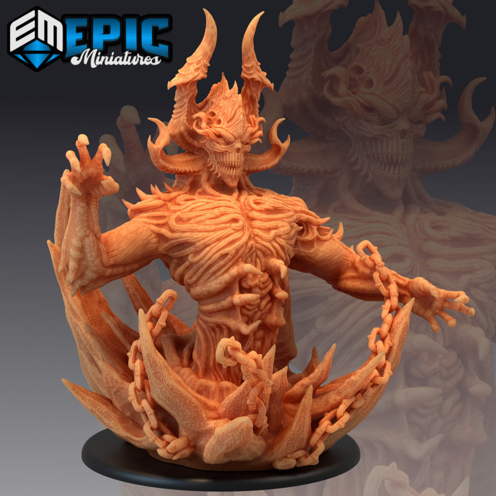 Belial / Demon Lord / Devil Boss / Hell Encounter / Evil Overlord / Emperor  of Darkness - Epic Miniatures - Miniatures by Only-Games.co