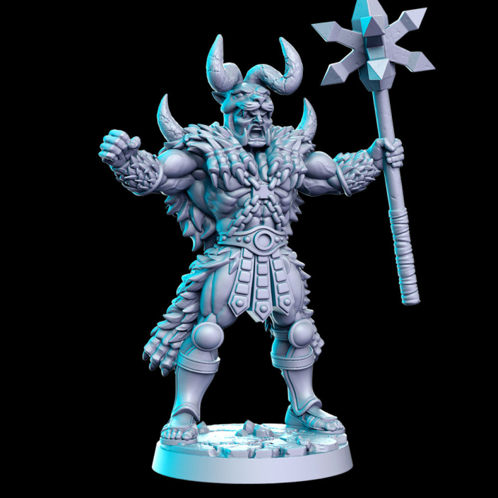 Crack (Berserker) - 32mm - DnD - RNestudio - Miniatures by Only-Games.co