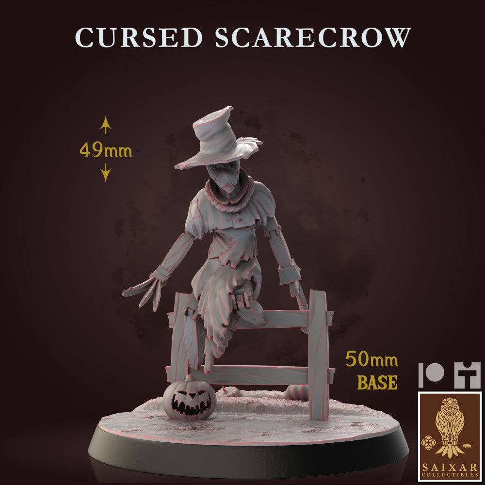 Cursed Scarecrow - Saixar Collectibles - Miniatures by Only-Games.co