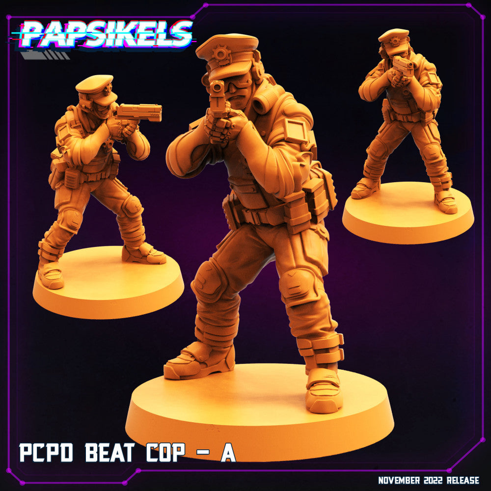 PCPD BEAT COP - A - Papsikels Miniatures - Miniatures by Only-Games.co