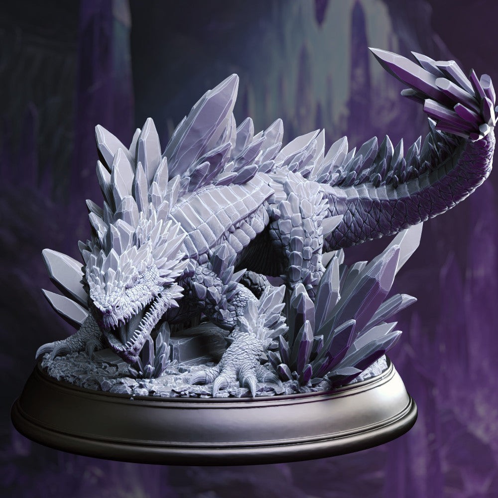 Crystal Lizard - Salansi - DM Stash - Miniatures by Only-Games.co