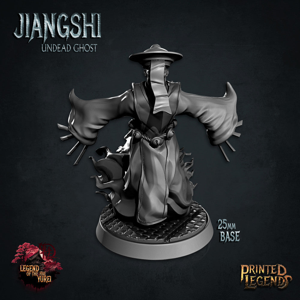 Jiangshi Ghost 04 - Printed Legends - Miniatures by Only-Games.co