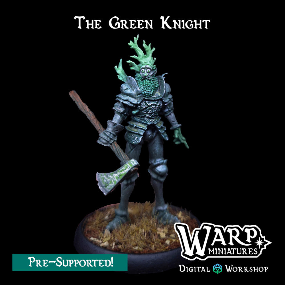 The Green Knight - Warp Miniatures - Miniatures By Only-Games.co