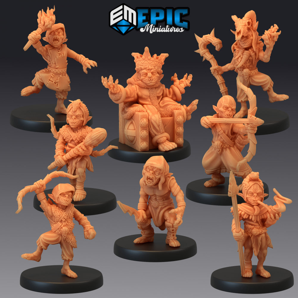 Goblin Set / Forest Encounter / Classic Monster Collection - Epic  Miniatures - Miniatures by Only-Games.co