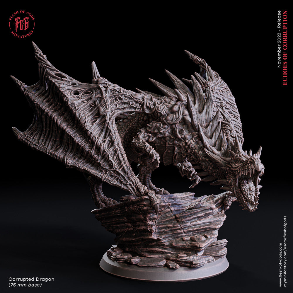 Corrupted Dragon - Flesh Of Gods - Miniatures by Only-Games.co