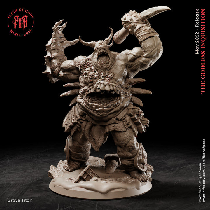 Grave Titan - Flesh Of Gods - Miniatures by Only-Games.co