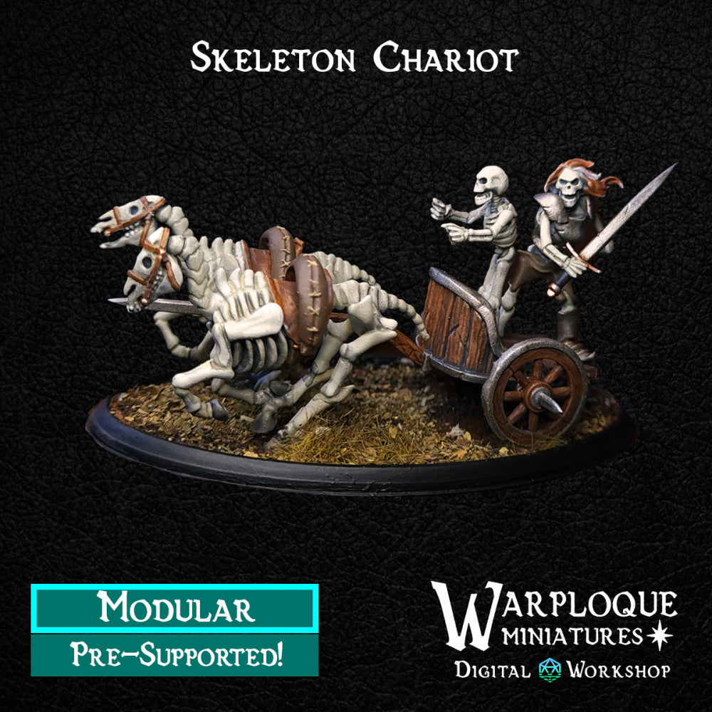 Vtg Boxed Warhammer Skeleton Undead buy Chariot Citadel Miniatures Out of Print