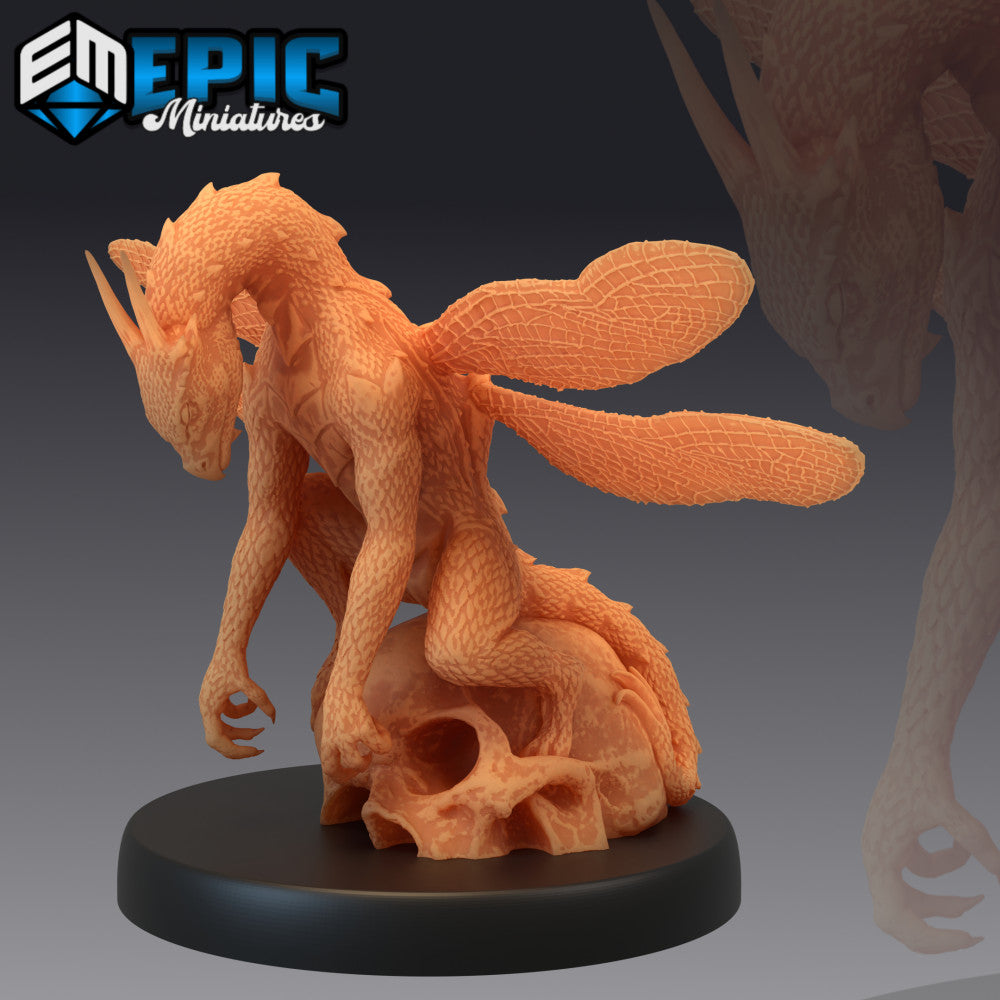 Fairy Dragon Fly / Faerie Drake / Fey Woods Encounter - Epic Miniatures -  Miniatures by Only-Games.co