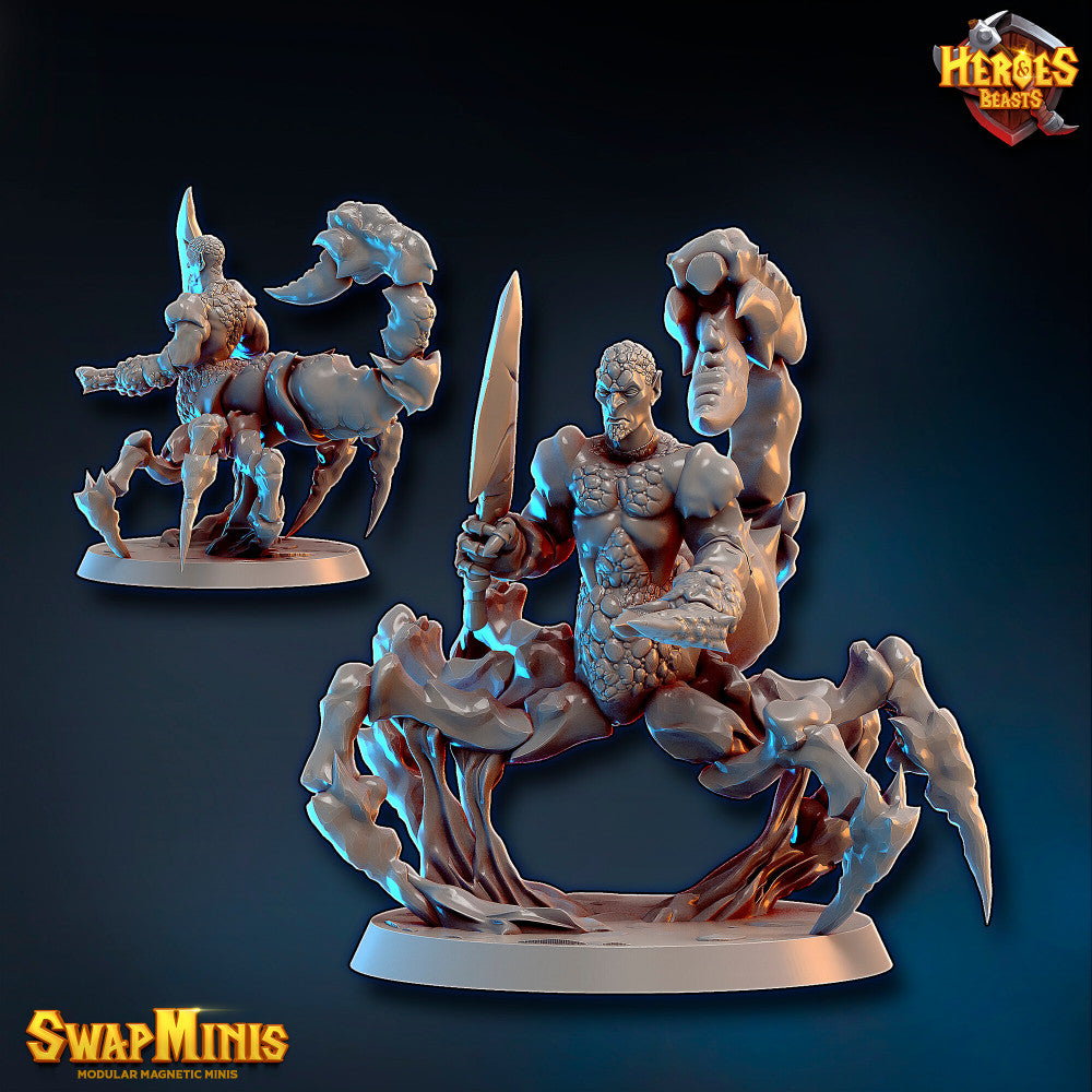 Sairtah Koldsting Scorpion Folk Heroes And Beasts Miniatures By