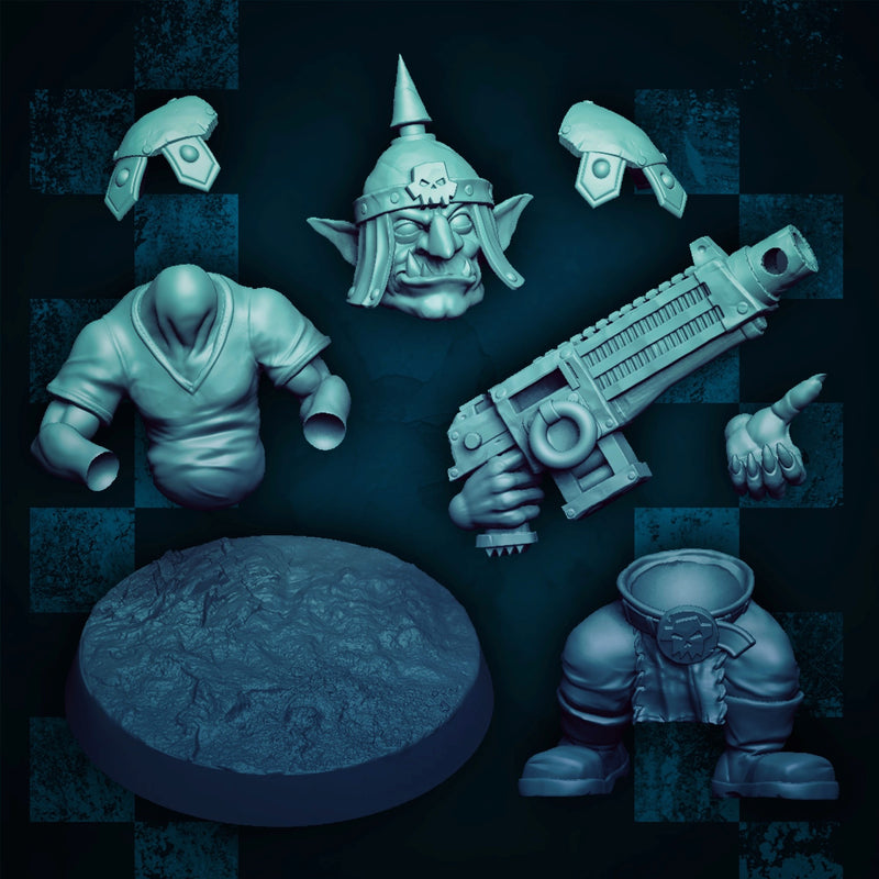 Goblin Lads - Modular Kit A (Elite Size) - Only-Games