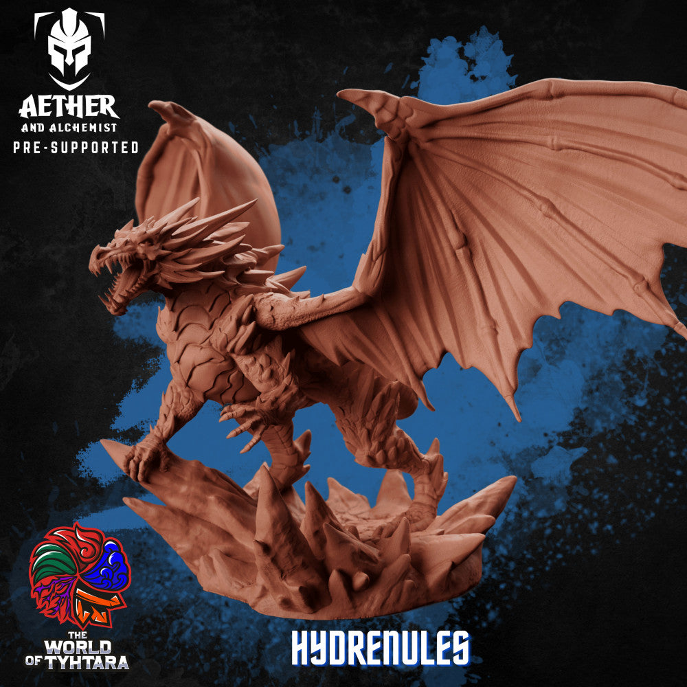 Hydrenules - The Dragon Ice Titan - Aether and Alchemist - Miniatures by  Only-Games.co