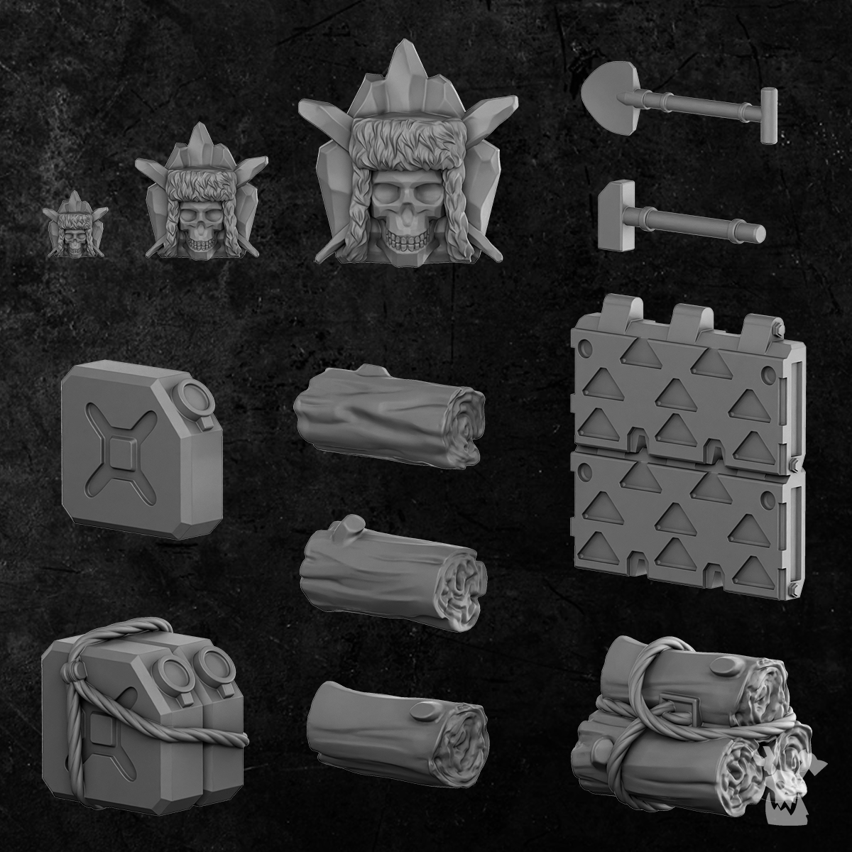 Kit# 9509 - Mountainman - Shell Game Swindler Resin - This is part of the  Valiant Miniatures Hobby Kit Collection, it is a 54mm Unpainted and  Unassembled resin Hobby kit Manufactured in