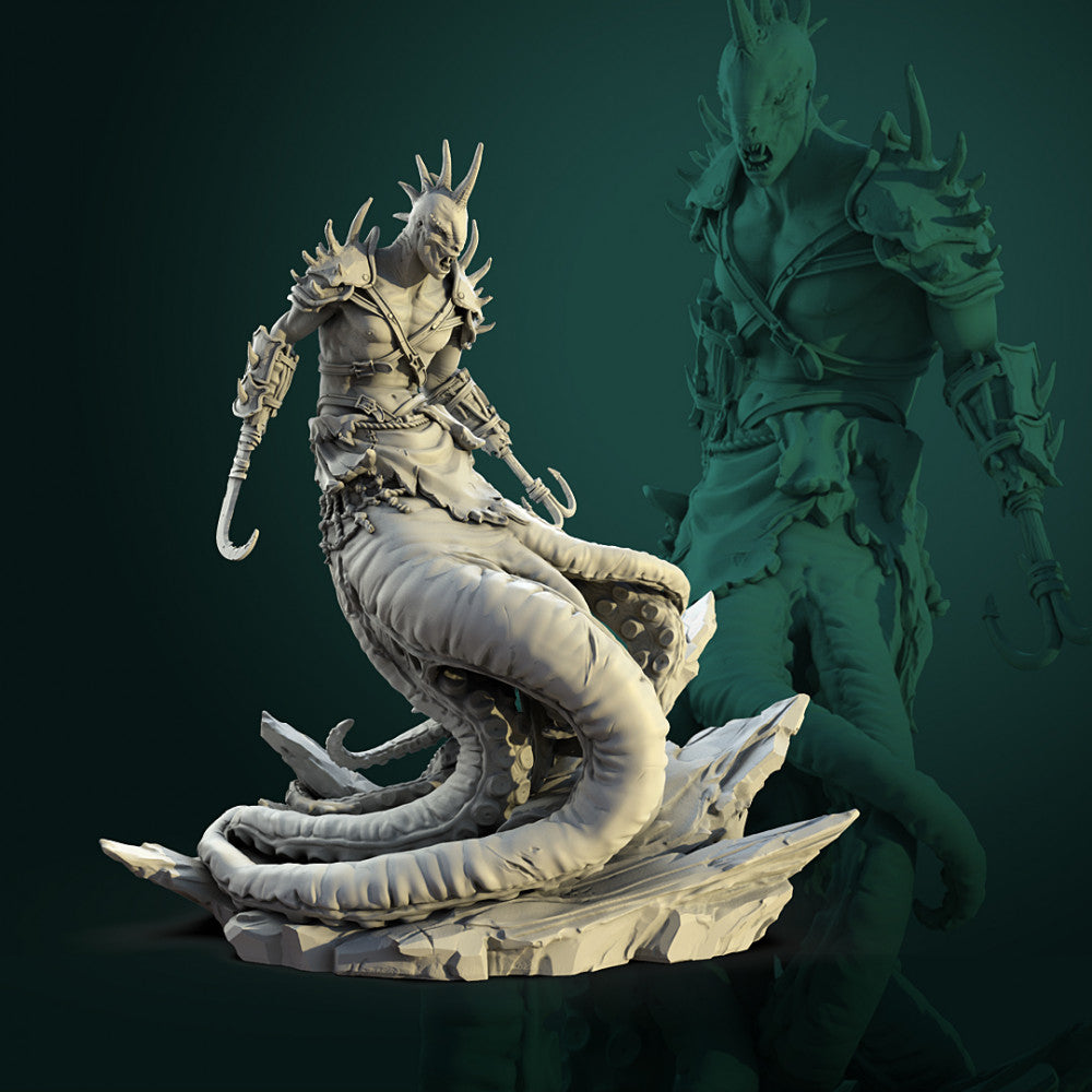 sea monsters & co Sea Monster 75mm - White Werewolf Tavern