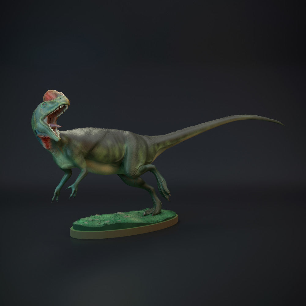 Dilophosaurus running dinosaur