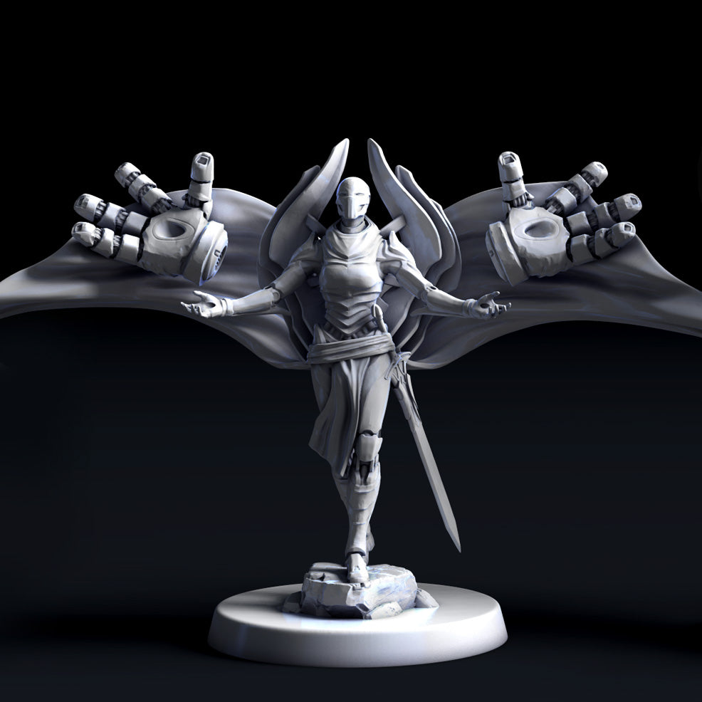 Argent Defender (pose 4 of 4) - Mini Monster Mayhem - Miniatures by  Only-Games.co