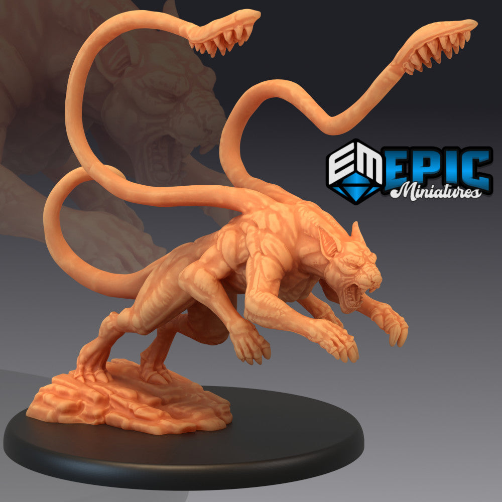 Phase Panther Attacking / Classic Forest Monster / Tentacle Beast - Epic  Miniatures - Miniatures by Only-Games.co