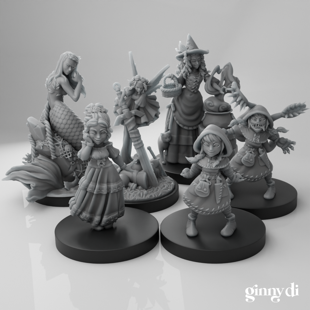 Ginny Di Bundle – Vol. 2 - Ginny di - Miniatures by Only-Games.co