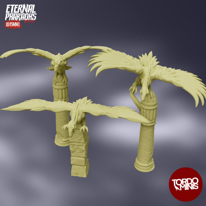 Eternal Pharaohs Revive: Zombie Vultures (10mm) - Only-Games