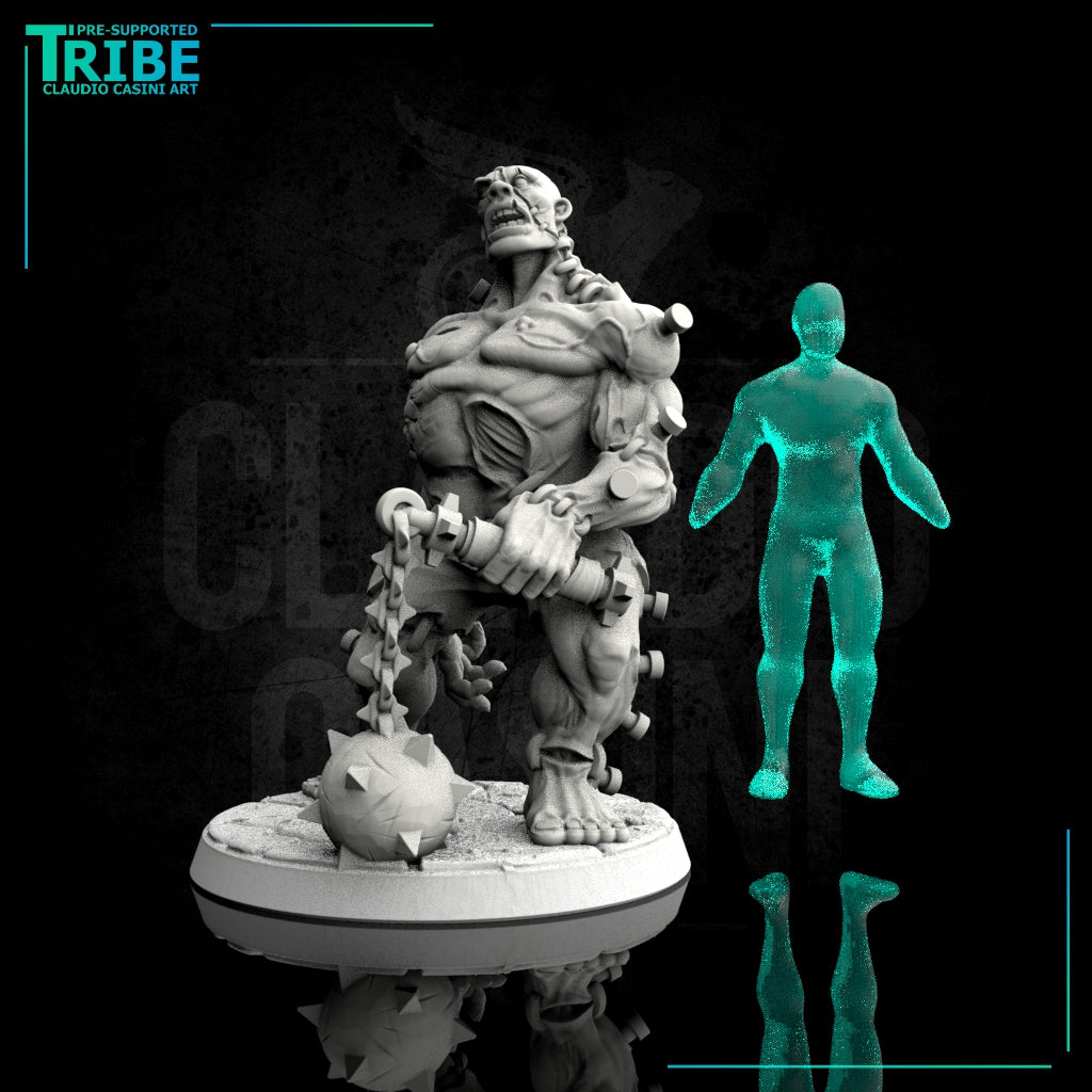 L 0011) Male flash Golem - Monster of Frankenstein - Claudio Casini Art -  Miniatures by Only-Games.co