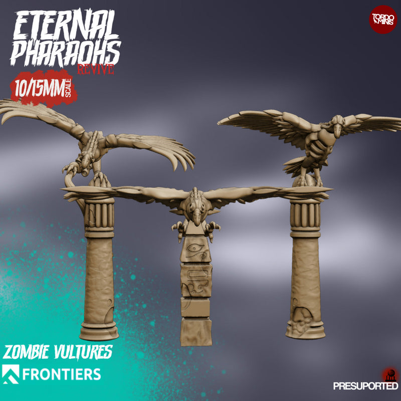 Eternal Pharaohs Revive: Zombie Vultures (10mm) - Only-Games