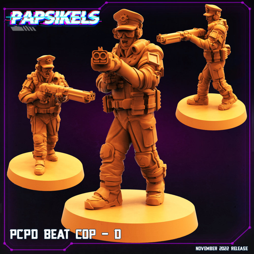 PCPD BEAT COP - D - Papsikels Miniatures - Miniatures by Only-Games.co