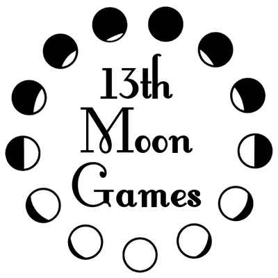 13th moon games logo