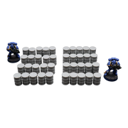 Oil Barrels x40 - 28mm Wargaming Scatter Terrain Scenery Tabletop Miniature - Only-Games