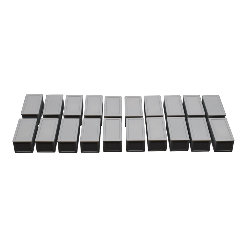 Crates x20 - 28mm Wargaming Scatter Terrain Scenery Tabletop Miniature - Only-Games