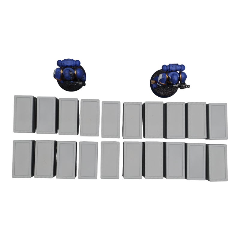 Crates x20 - 28mm Wargaming Scatter Terrain Scenery Tabletop Miniature - Only-Games