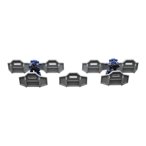 Barricade - 28mm Wargaming Scatter Terrain Scenery Tabletop Miniature - Only-Games
