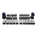 Oil Barrels x20 + Crates x10 - 28mm Wargaming Scatter Terrain Scenery Tabletop - Only-Games