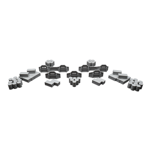Assorted Terrain - 28mm Wargaming Scatter Terrain Scenery Tabletop Miniature - Only-Games