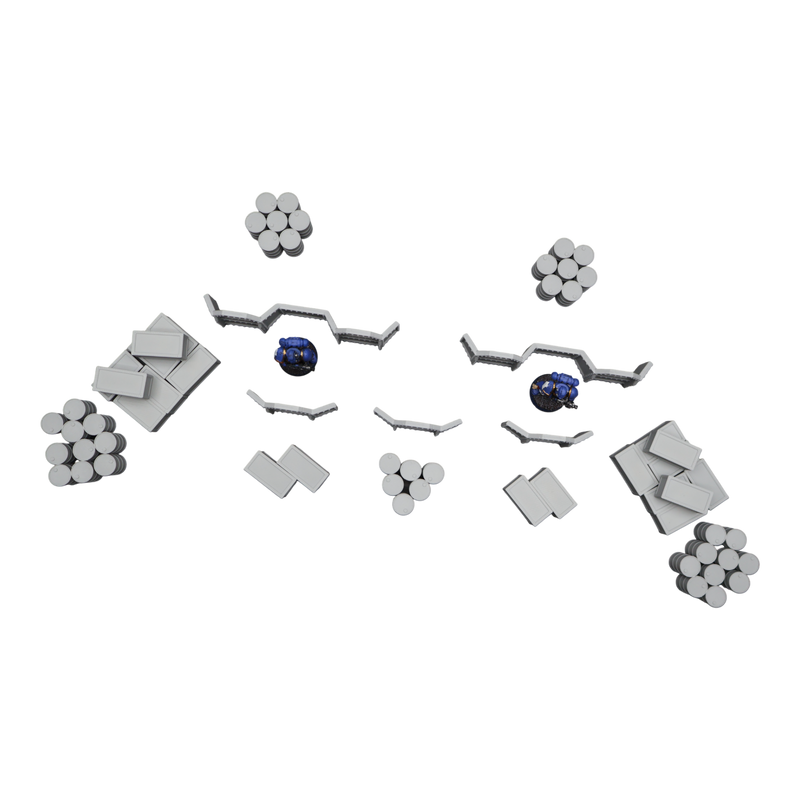 Assorted Terrain - 28mm Wargaming Scatter Terrain Scenery Tabletop Miniature - Only-Games