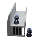 Base Wall - 28mm Wargaming Scatter Terrain Scenery Tabletop Miniature - Only-Games