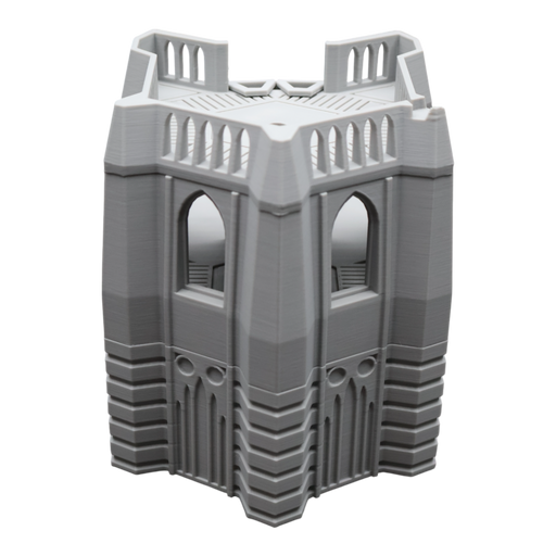 Base Tower Corner - 28mm Wargaming Scatter Terrain Scenery Tabletop Miniature - Only-Games