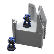 Base Corner - 28mm Wargaming Scatter Terrain Scenery Tabletop Miniature - Only-Games