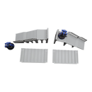 Base Stairs and Covers x2 - 28mm Wargaming Scatter Terrain Scenery Tabletop Miniature - Only-Games